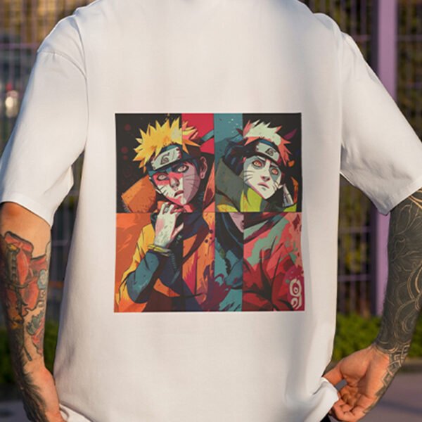 Limited Edition Anime T-Shirt: Iconic Characters, Street Style - Image 7