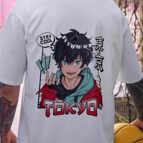 Anime Streetwear Tokyo Tee - Tokyo Vibes