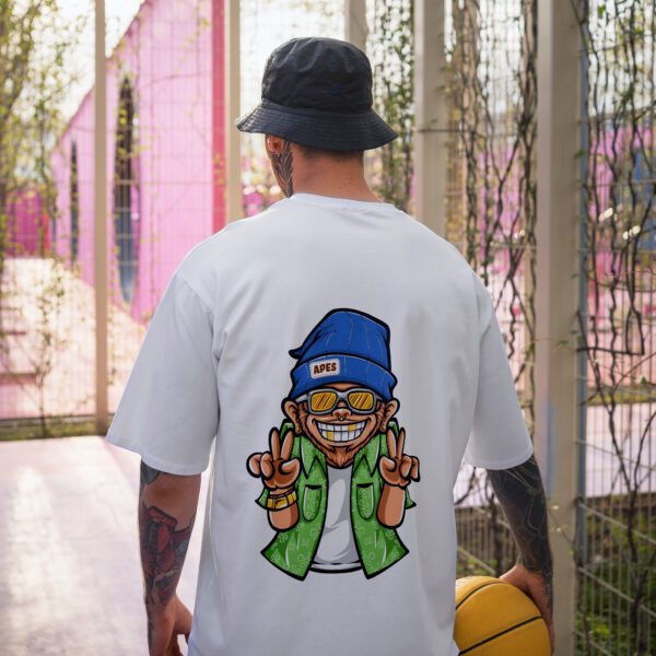 Vibrant Apes Graphic Tee - Premium Comfort & Style - Image 2