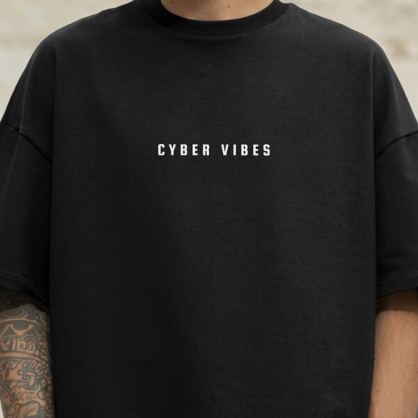 Cyber Vibes Tee: Because Your Digital Aura Needs a Fashion Upgrade - Image 2