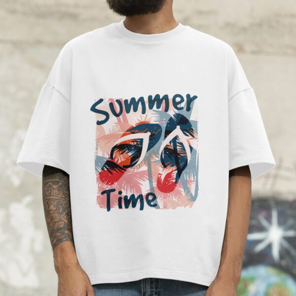 Summer Vibes in Premium Comfort: Our Summer Time Oversized Tee